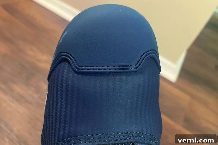 Toe Guard of a Hiking Shoe