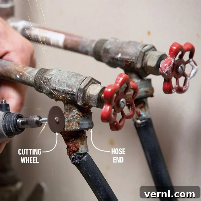 Stuck with a Rusted Washer Hose? Detach It Effortlessly 2 Fix A Stuck Washing Machine Hose