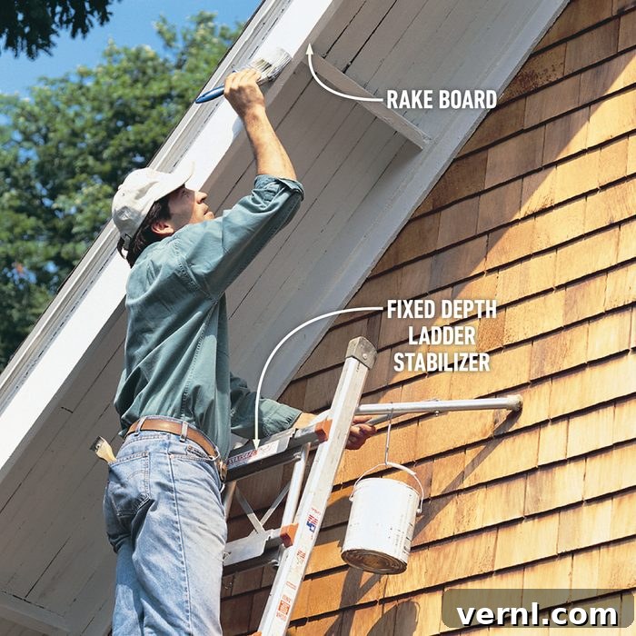Reinforcing Your Ladder 3 How Do You Make A Ladder Sturdier usage to work on a wide overhang