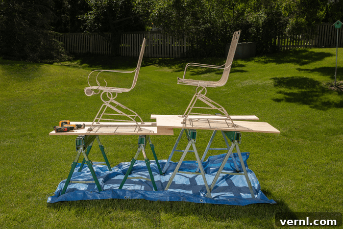 Flip Metal Patio Furniture for Profit 4 Patio 3
