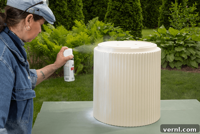 Repurpose Your Planter into a Stylish Patio Side Table 6 Side 5