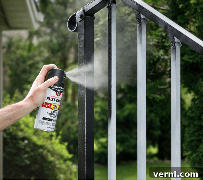 Bring Your Wrought Iron Railing Back to Life 9 Iron 8