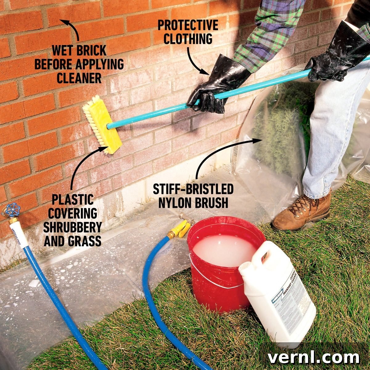 Reclaim Your Brick: Banish Hard Water Marks 2 How To Remove Hard Water Stains From Brick