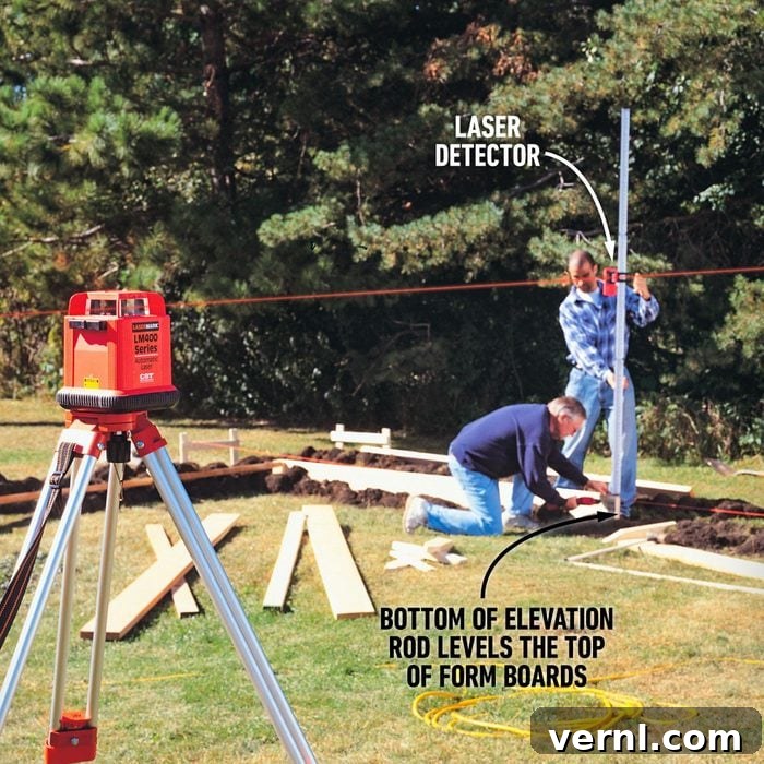 Precise Leveling Strategies for Extended Ranges 7 How To Use A Level Over Long Distances Fh01apr 02279008 Ksedit Callouts