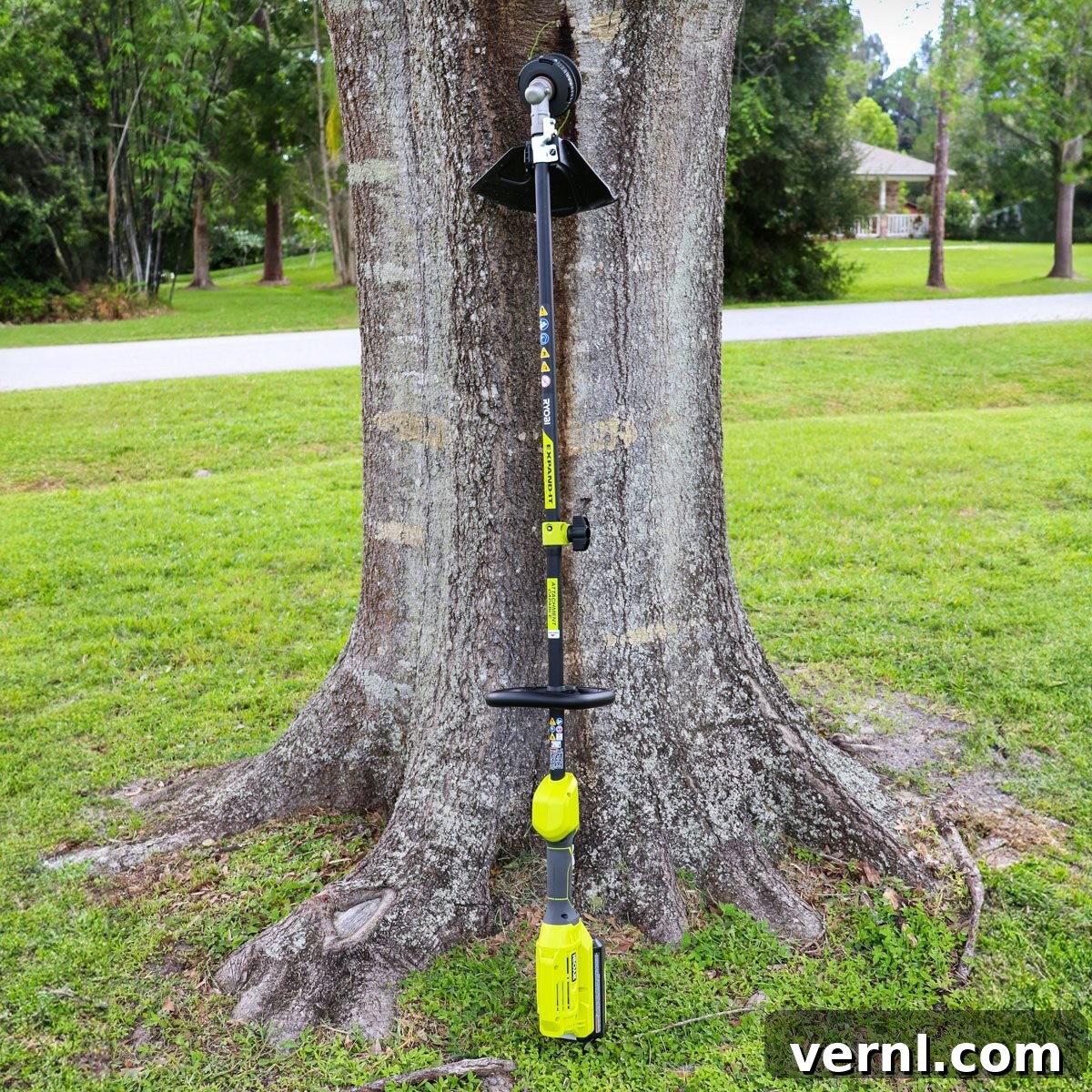 Ryobi Cordless String Trimmer The Full String of Details 2 Ryobi Cordless String Trimmer in action