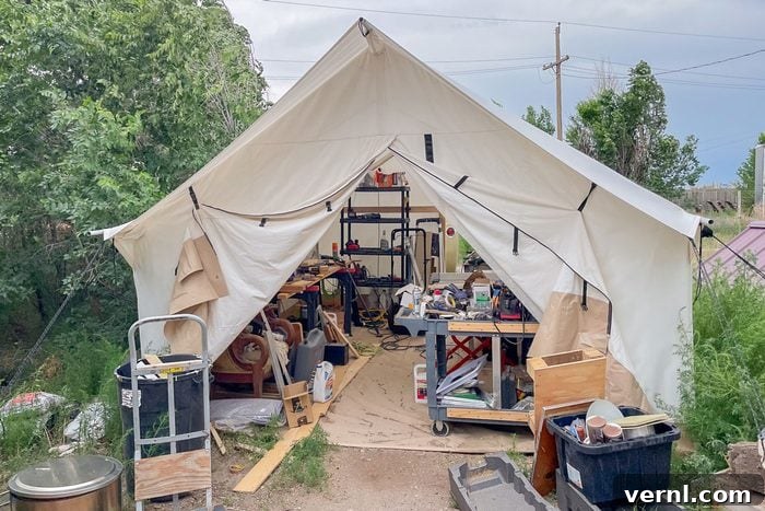 White Duck Alpha Wall Tent Product Image