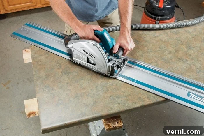 Track Saw Over Table Saw: Why It's the DIYer's Must-Have Tool 7 Track Saw Long Miter Cuts