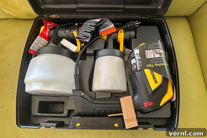 Wagner Flexio 3500: My Secret to a Flawless Paint Job 2 Wagner Flexio 3500 Paint Sprayer Box