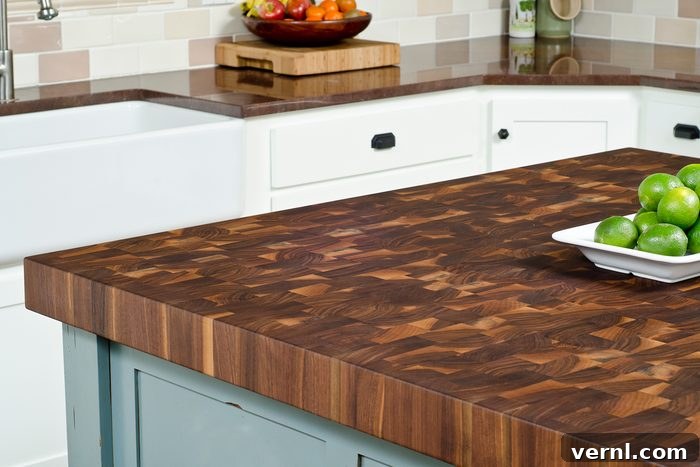 Painting Kitchen Countertops The Complete Guide to a DIY Update 2 How To Clean Butcher Block Countertops Gettyimages 154945566 Ft