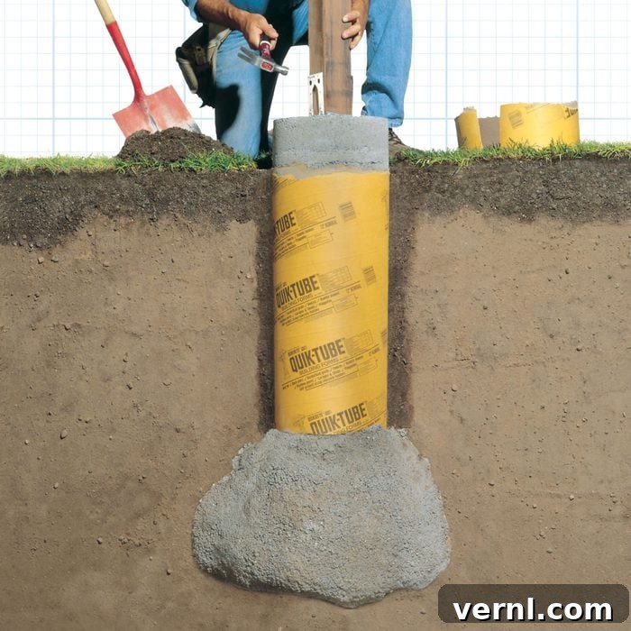 Build a Deck That Stays Solid: The Frost-Proof Footing Secret 5 Solid Frost Proof Concrete Footings