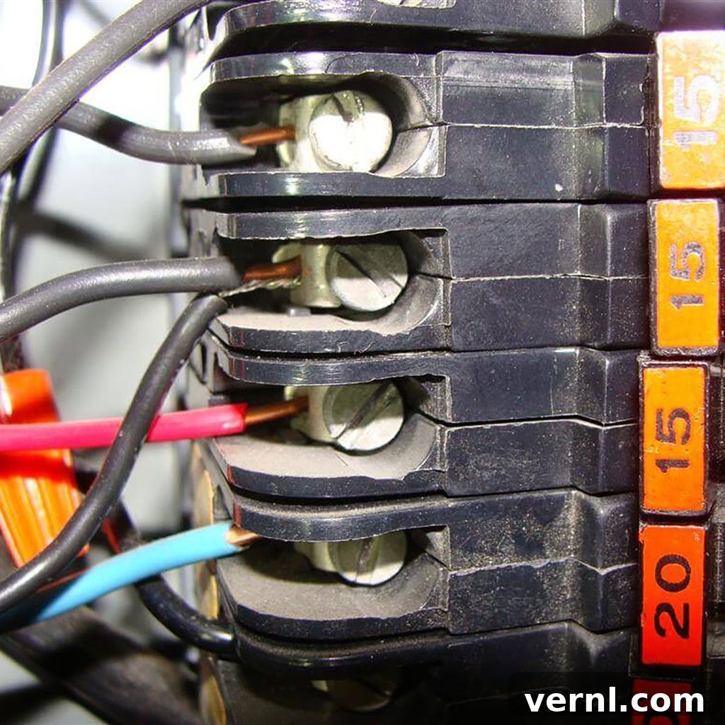 DIY Electrical Code Pitfalls to Avoid 2 Double tapped Circuit Breaker