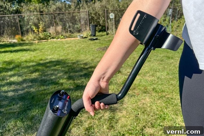 Bounty Hunter The Expert Approved Starter Metal Detector 2 Bounty Hunter Metal Detector armrest without straps