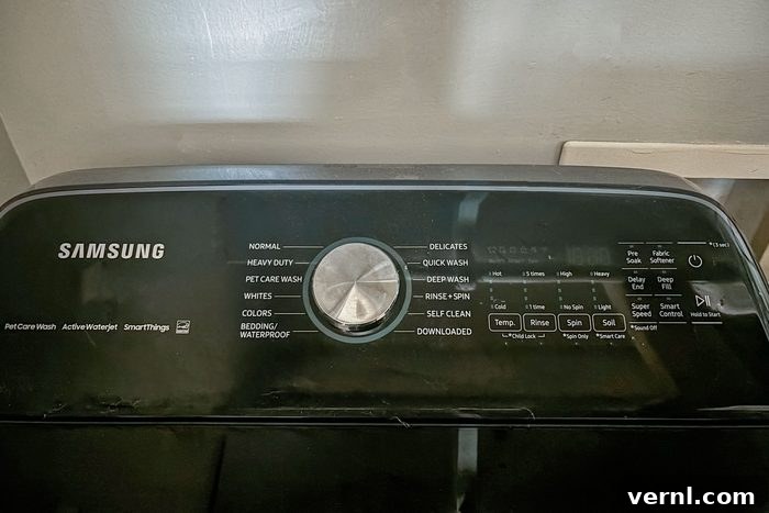 Samsung Washer And Dryer Features
