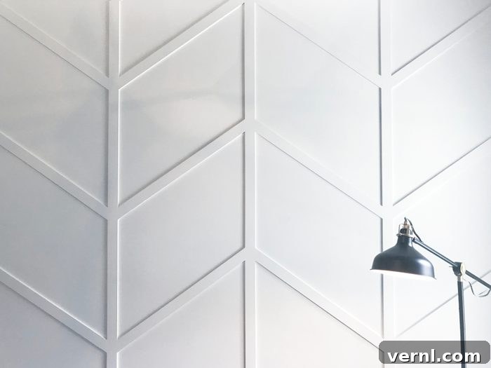 Office Wall Paneling, illustrating a stylish accent wall
