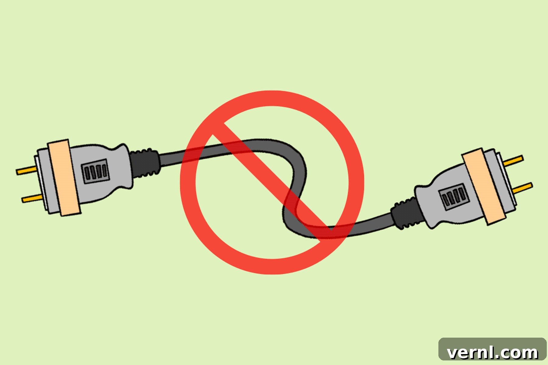 The Forbidden Connector: Why Male-to-Male Cords Are a Hazard 2 Why Can't You Get Male To Male Electrical Cords Graphic V2