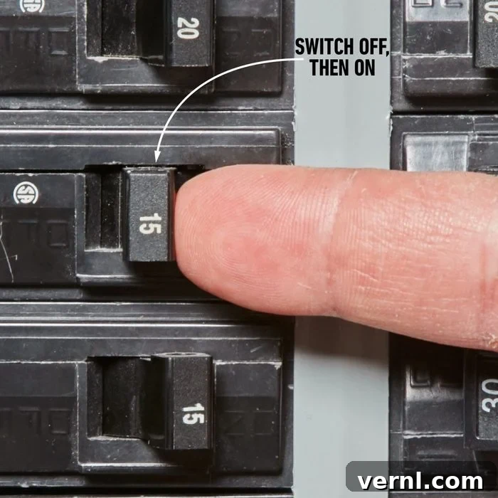 Regain Power Instantly: Your Guide to Resetting a Tripped Circuit Breaker 3 Apr17 Reset Breaker 3 Reset The Breaker