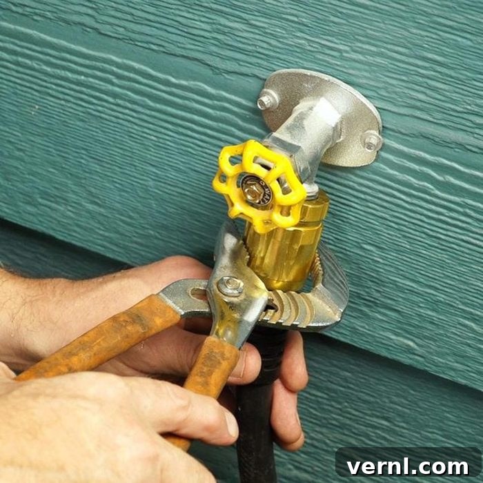 Disconnect Garden Hose from Spigot