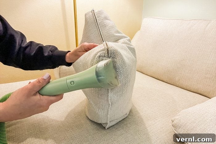 Bissell Little Green cleaning old carpet stain