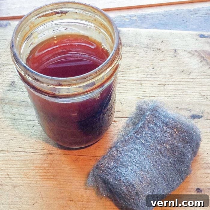 Instant Aged Wood 5 Easy Techniques for a Vintage Look 2 Iron Vinegar On Cedar