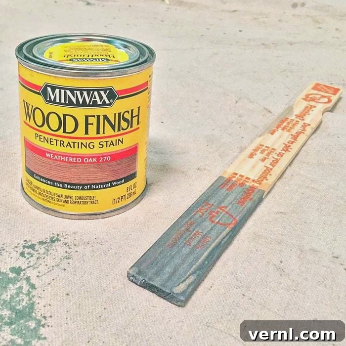 Minwax Weathered Oak