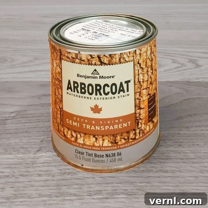 Benjamin Moore Arborcoat Semi Transparent Stain