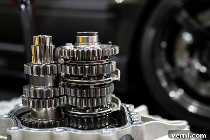 The Demise of the Manual Transmission 2 Closeup gears of standard car transmission