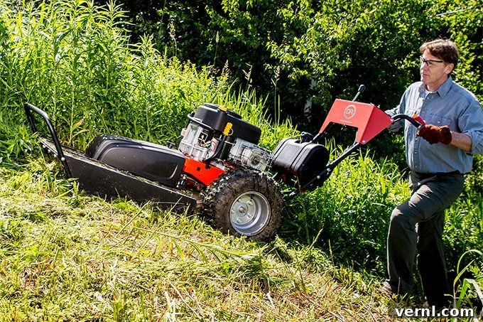 Power Through Overgrowth Field and Brush Mowers 3 DR Professional Series Field & Brush Mower in action