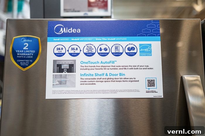 Fatura Zamlarının Perde Arkası Cumhurbaşkanı Neden İstiyor 2 An Energy Star certification is displayed on the labeling of a Midea refrigerator