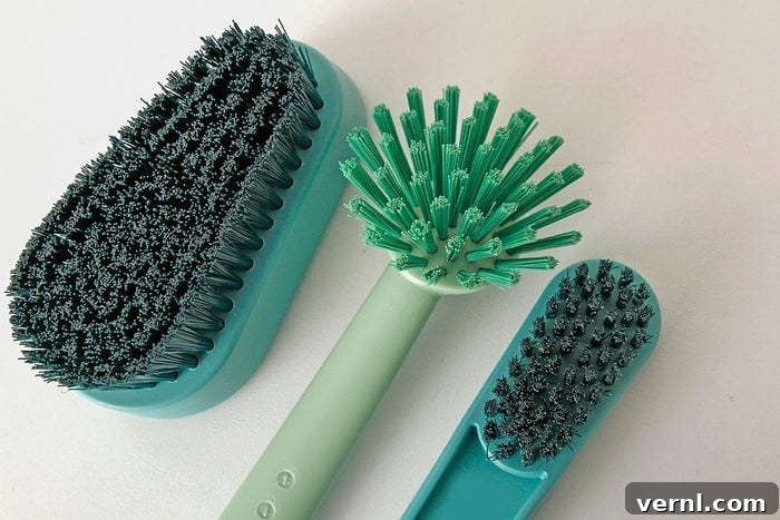 Ditch Your Wire Grill Brush for Safety 3 Cleaning Supplies on a table