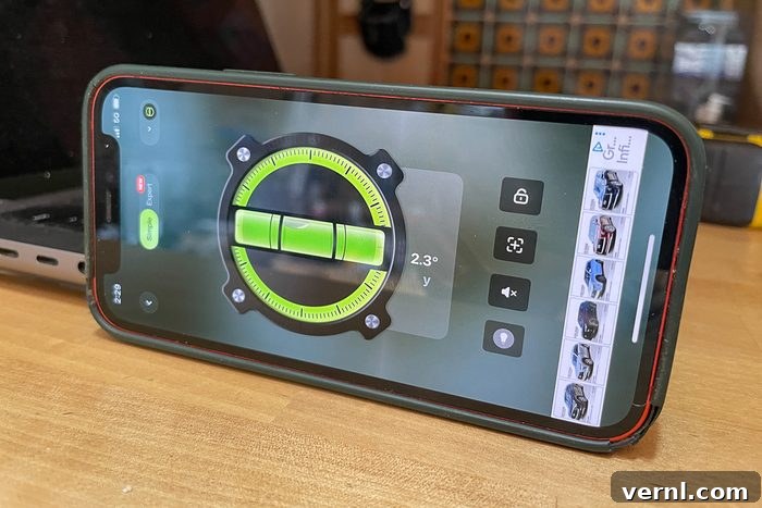 Smartphone Toolkit: Are Apps Better Than the Real Thing 4 Leveling app in a cell phone