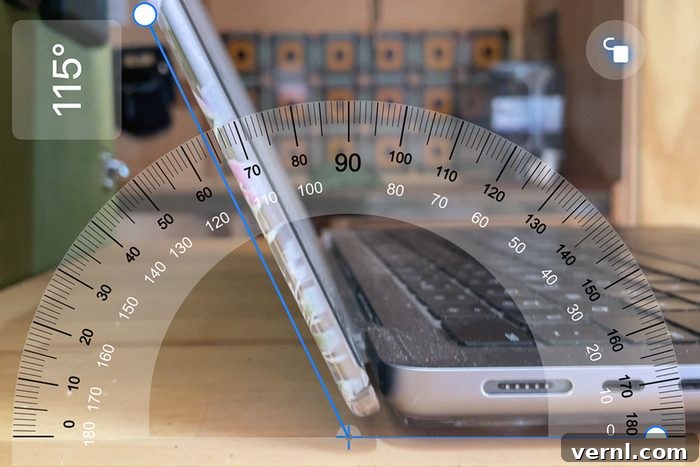 Smartphone Toolkit: Are Apps Better Than the Real Thing 6 Protractor app screenshot