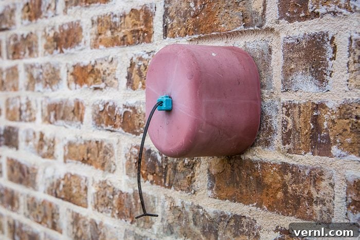 Winterize Your Pipes: Your Fall Checklist to Prevent Freezing 4 Faucet cover on exterior brick wall