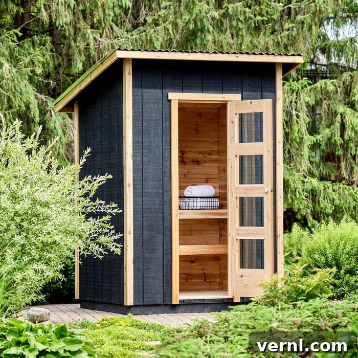 Scott McGillivrays Must-Do Renovations for Maximum Value 2 Modern outdoor home sauna with sleek design