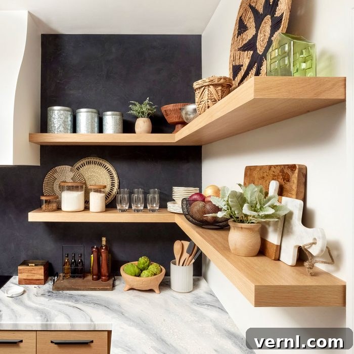 Scott McGillivrays Must-Do Renovations for Maximum Value 3 Stylish kitchen with minimalist floating shelves
