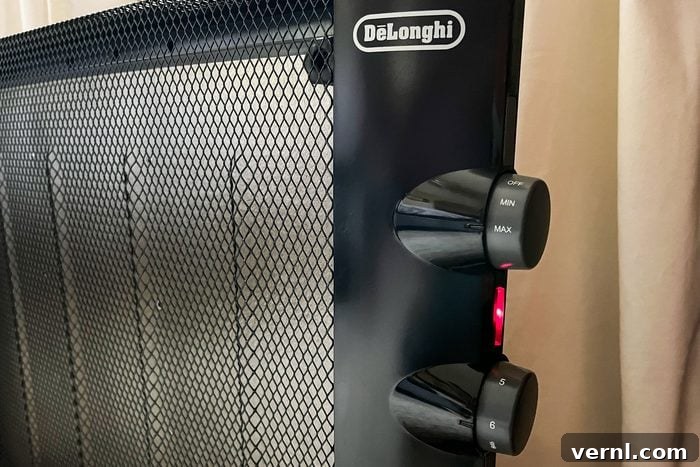 DeLonghi's Radiant Heat: The Touch of Gentle Comfort 4 Delonghi Mica Panel Heater