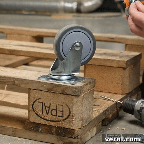DIY Pallet Dolly Project 2 DIY Pallet Dolly for Easy Moving