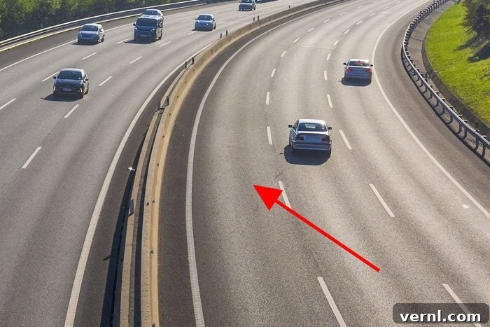 Is Speeding in the Left Lane Okay? Understanding Passing Lane Rules 2 Traffic on a highway