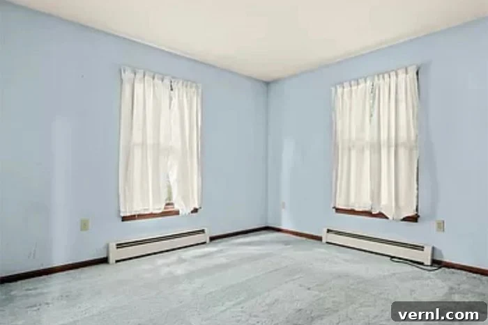 Transformed My Bedroom by Prioritizing the Mattress 2 Original master bedroom layout before renovation