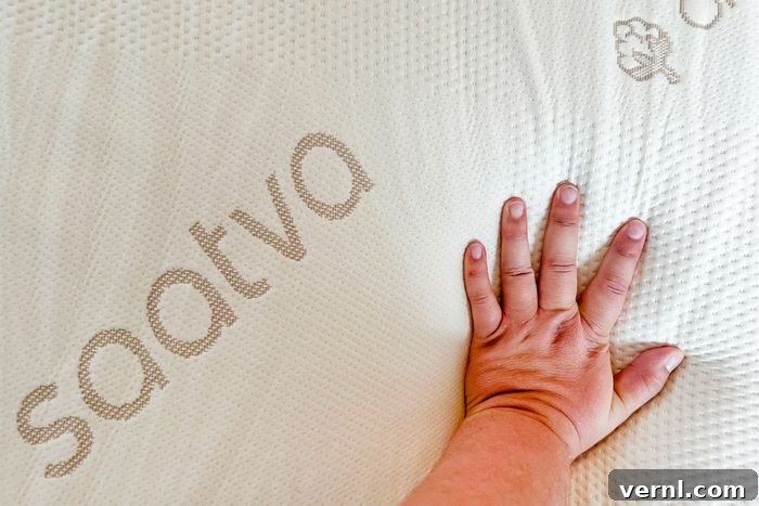 Saatva Graphite Mattress Topper