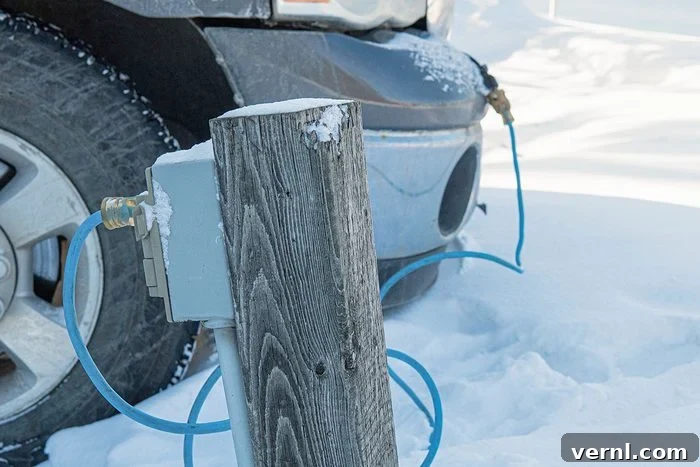 Anlamı: Bir arabanın kaputundan çıkan bir uzatma kablosu görürseniz, bunun anlamı şudur. A Car's Hood Extension Cord: Decoding the Mystery 2 Vehicle Block Heater used in cold climates to warm engine