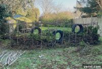 Upcycle Fallen Branches Into a Dead Hedge Fence