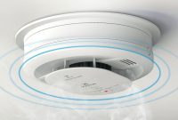 Ring Compatible Smart Smoke Detector with Instant Phone Alerts
