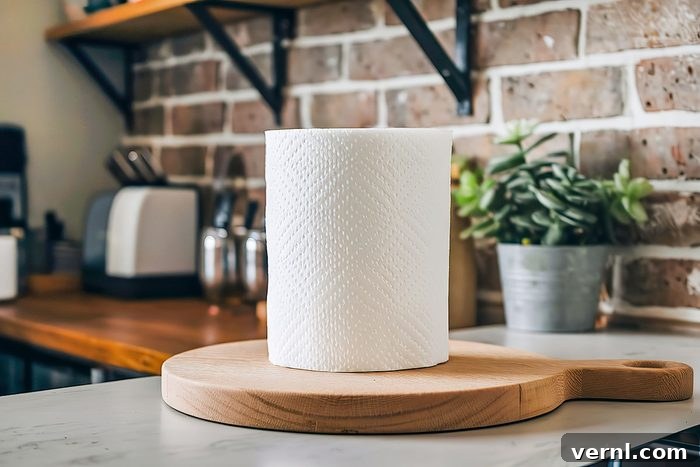 9 Easy Household Switches to Unlock Thousands in Savings 2 A photo of a roll of textured white paper towels