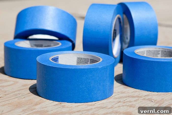 Blue tapes