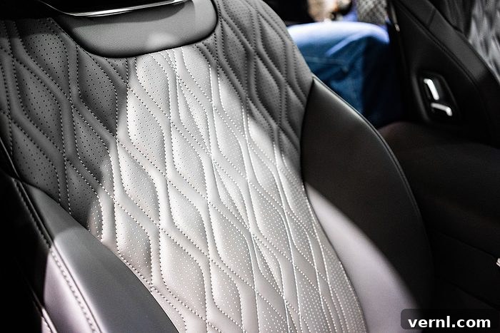 Close-up car seat