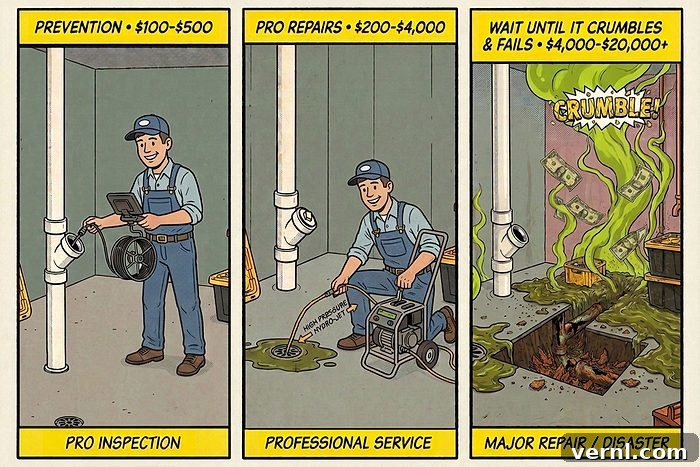 Domestic disaster cost differential represented by comic book illustrations