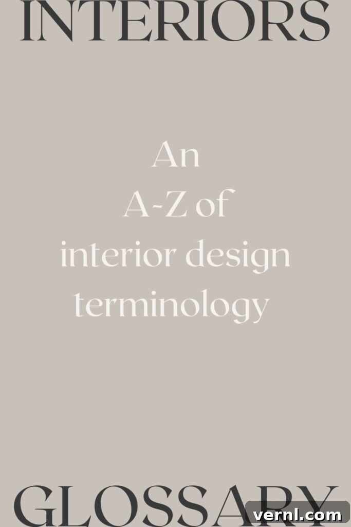 Interiors glossary: an essential A-Z of interior design terminology