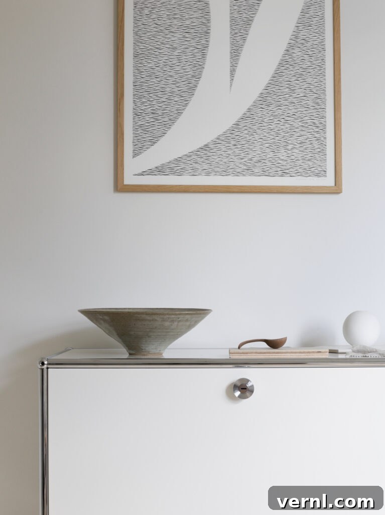 Farrow and Ball Strong White USM Haller cabinet