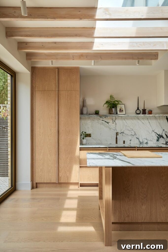Victorian Townhouse with Custom Scandinavian Kitchen Tour 2 A Victorian townhouse with a bespoke Scandinavian kitchen.