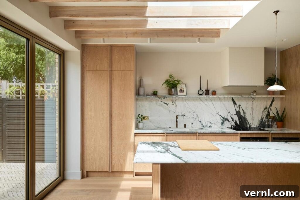 Victorian Townhouse with Custom Scandinavian Kitchen Tour 3 A Victorian townhouse with a bespoke Scandinavian kitchen.